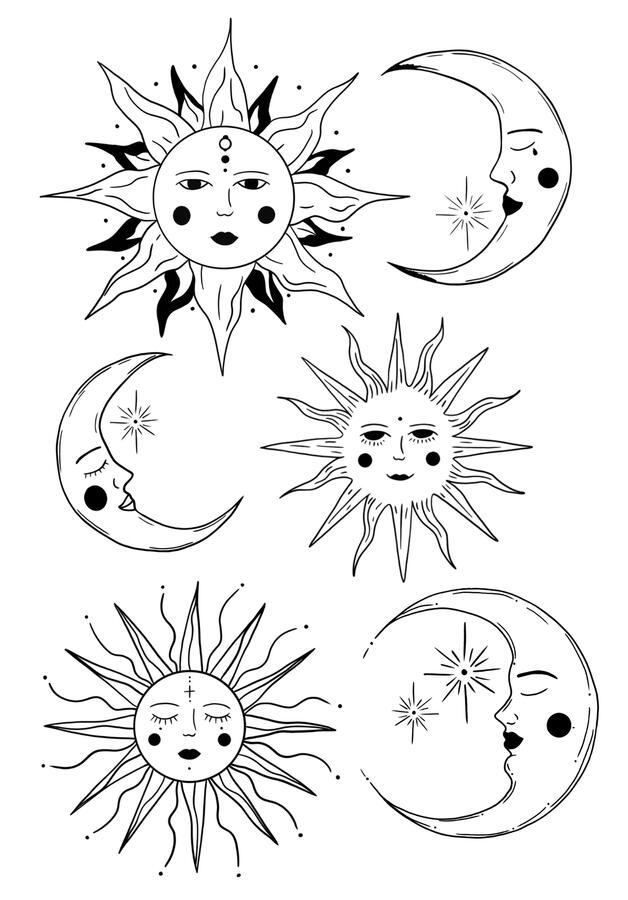 Moons and Suns