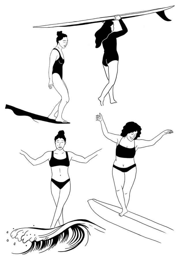 Longboardeuses